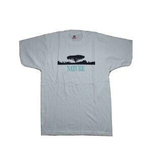 Vintage  Nature Tree 90's Single Stitch Made in the  USA T-Shirt Size *Large*